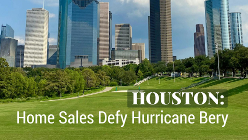 Houston: Home Sales Soar Despite Summer Storm