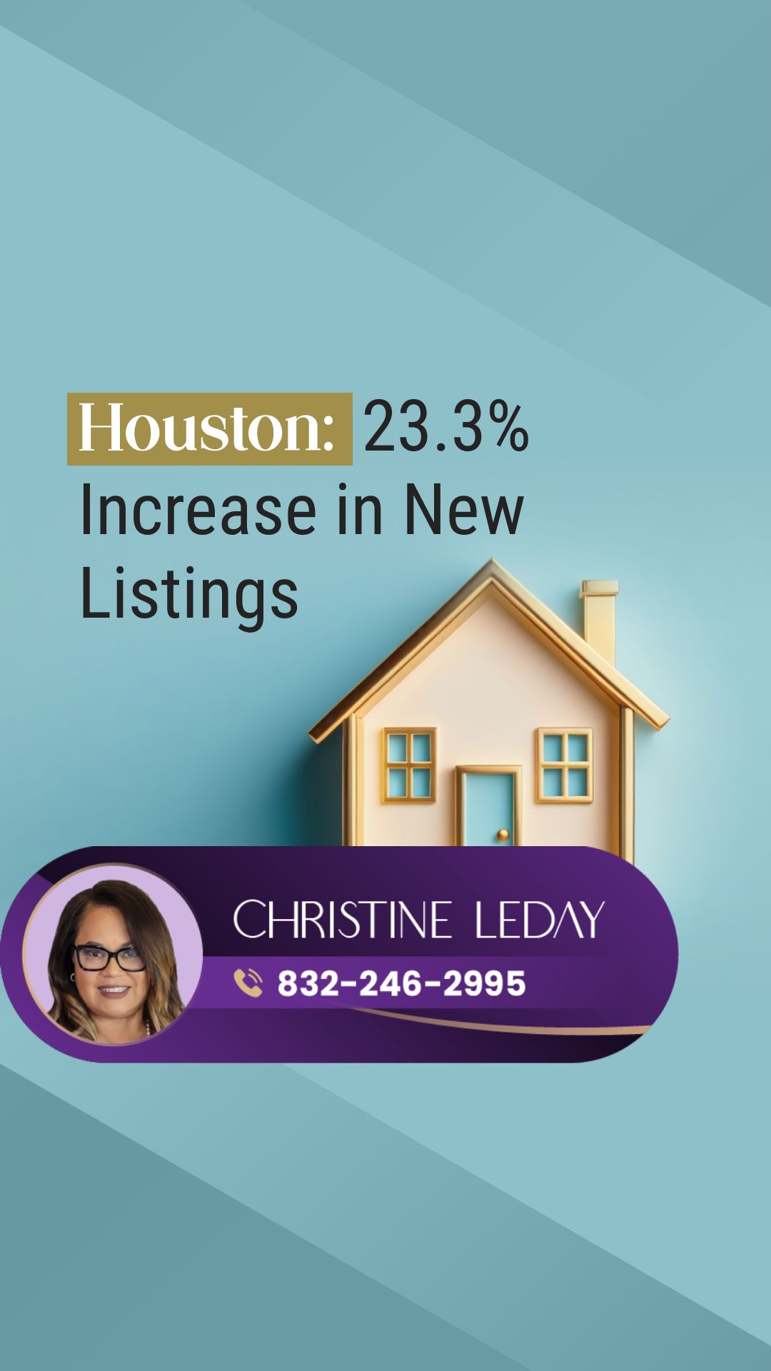 Houston: 23.3% Increase in New Listings